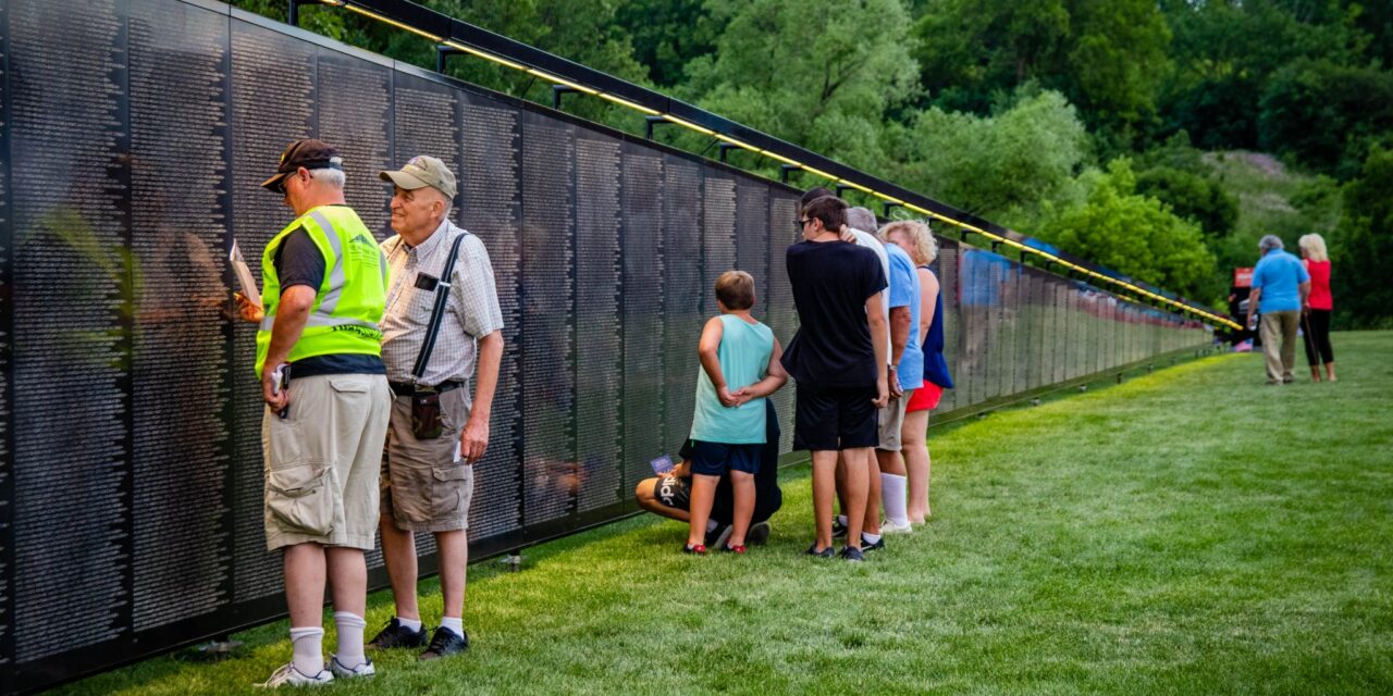 The Wall That Heals Honors Vietnam Veterans in Baldwin Park