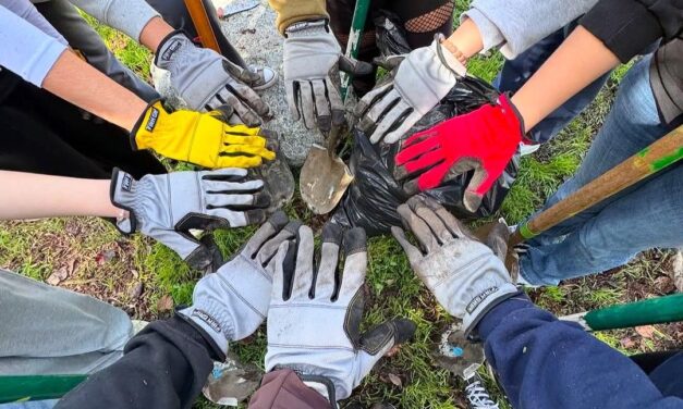 High School Students Transform Plymouth Elementary