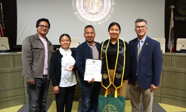 Andrea Pablo Honored for Service