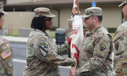 155th CSSB Change of Command in South El Monte