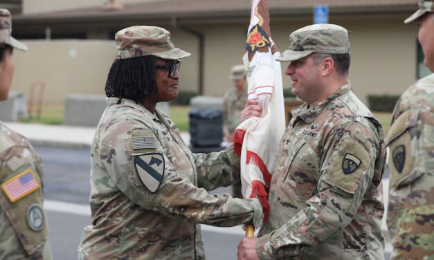155th CSSB Change of Command in South El Monte