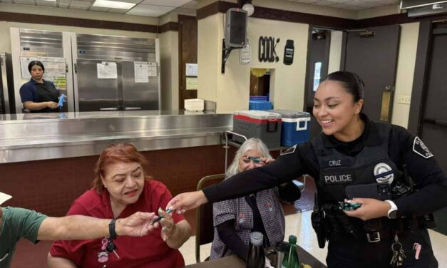Thrifty Ice Cream, AltaMed, EMPD Bring Smiles to Seniors