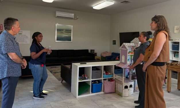Director Sarah Mahin Visits Baldwin Park Housing