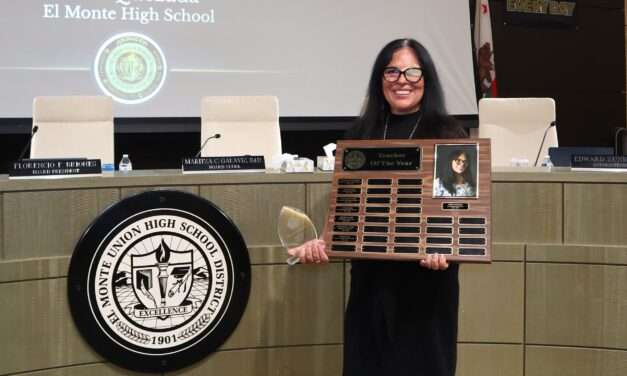 El Monte High’s Sara Quezada Earns Teacher of the Year