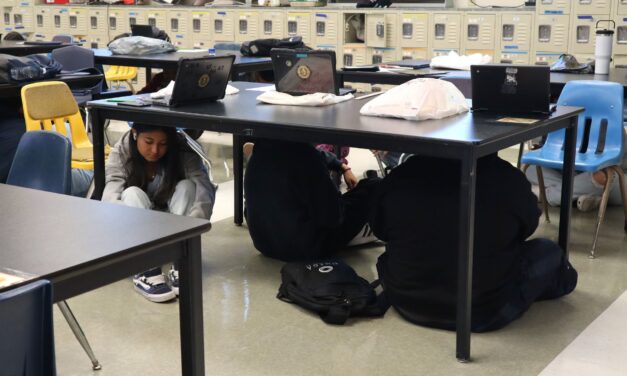 Great ShakeOut Strengthens District Safety