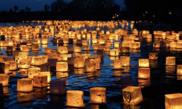 Lantern Festival Lights Up Santa Fe Dam