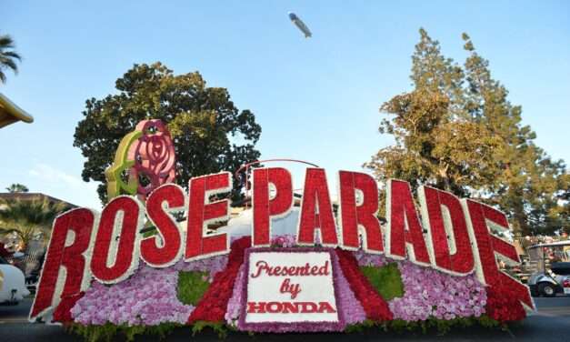 Rose Parade Float Decorating Begins