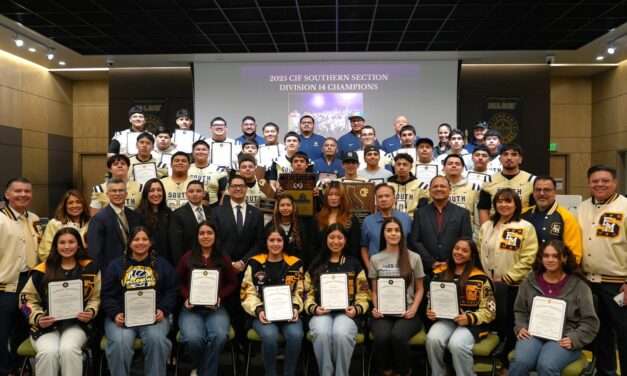 South El Monte High Champions Honored